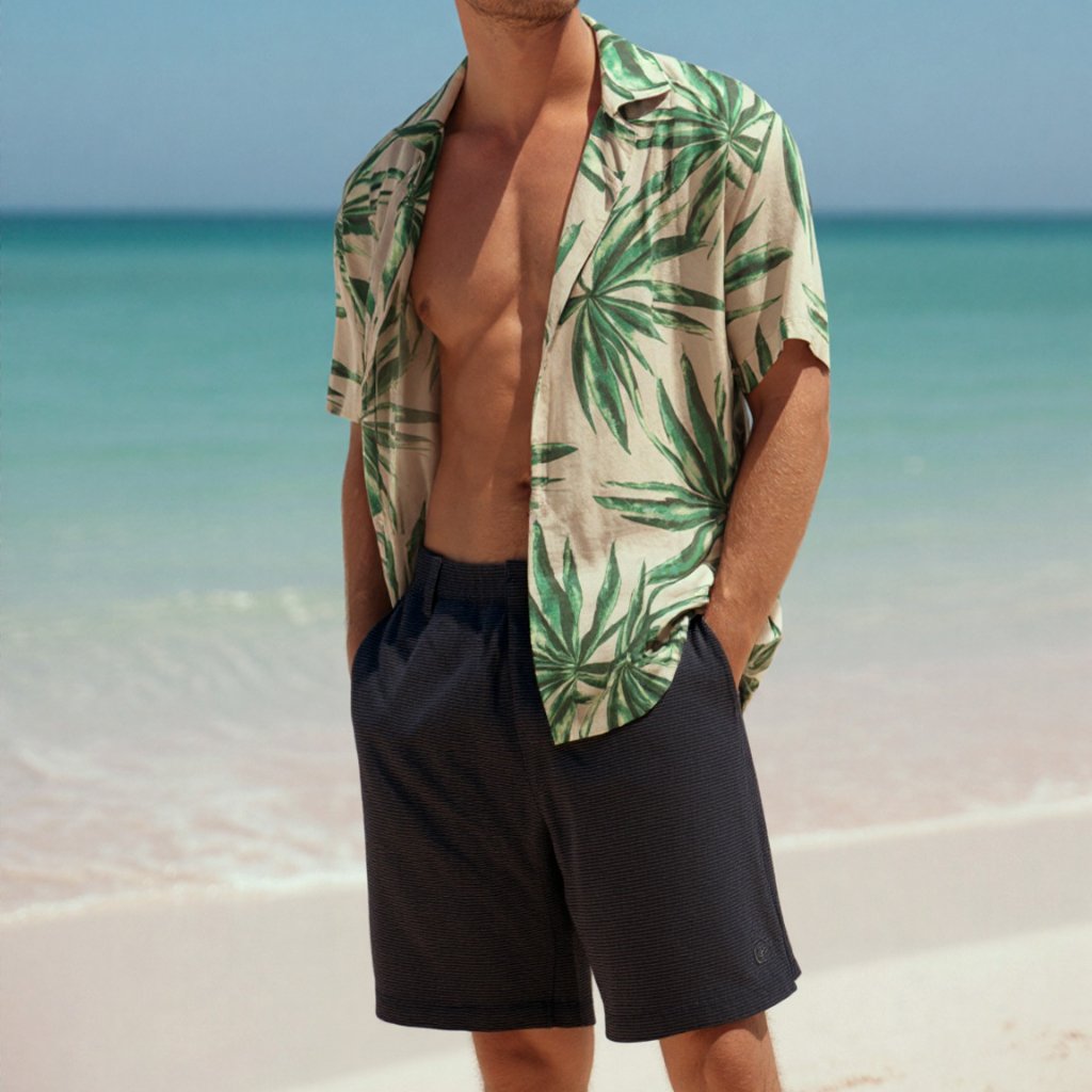 Hang Ten Mens Hybrid Short Meteorite Sz 40 Nwt